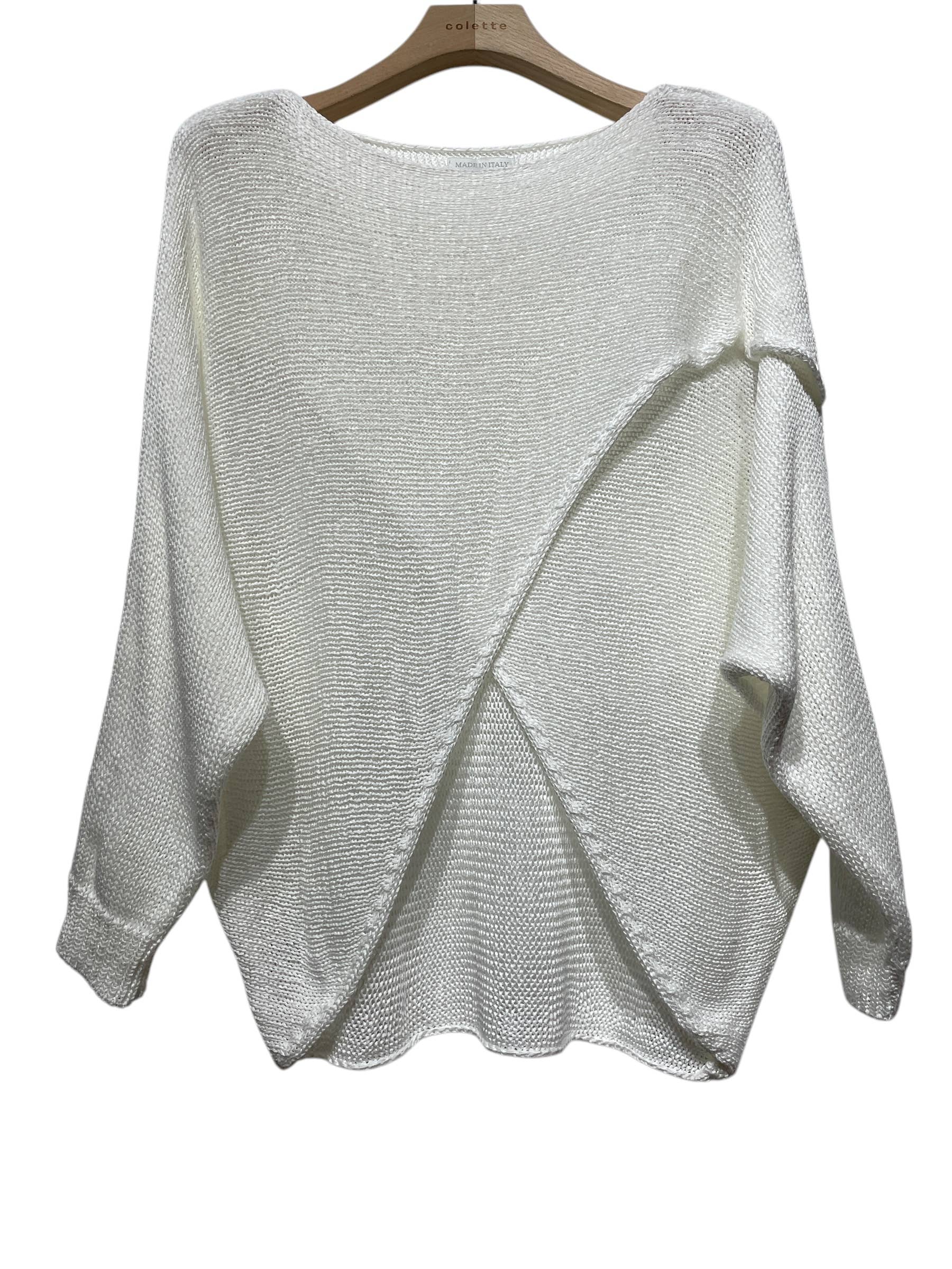 LINEN & COTTON HOUSE – wholesale Stickad topp - Dam – 6461 100 % bomull, one size, US 12-16, UK 8-12, EU 40-4424