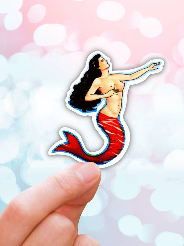 La sirena loteria latina waterbestendige sticker voor wholesale door Lalatina Shop