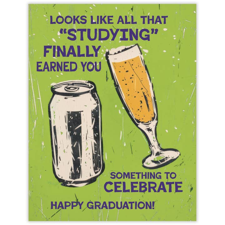 Noget at fejre – Genbrugskort til dimittender fra universitetet for engroshandel hos Scarecrow & Nut Tree