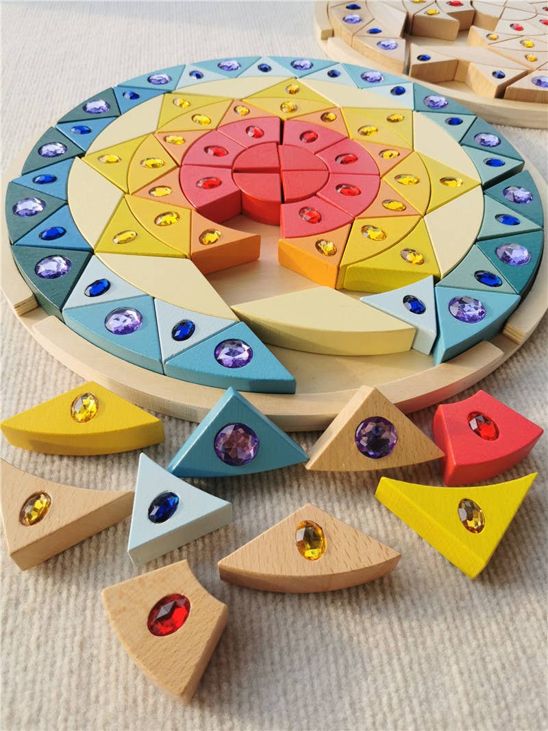 Tinitastic - Vendita all'ingrosso Blocchi - Bambini e neonati - Blocchi di gemme mandala - Blocchi di pietre acriliche - Blocchi di mandala4
