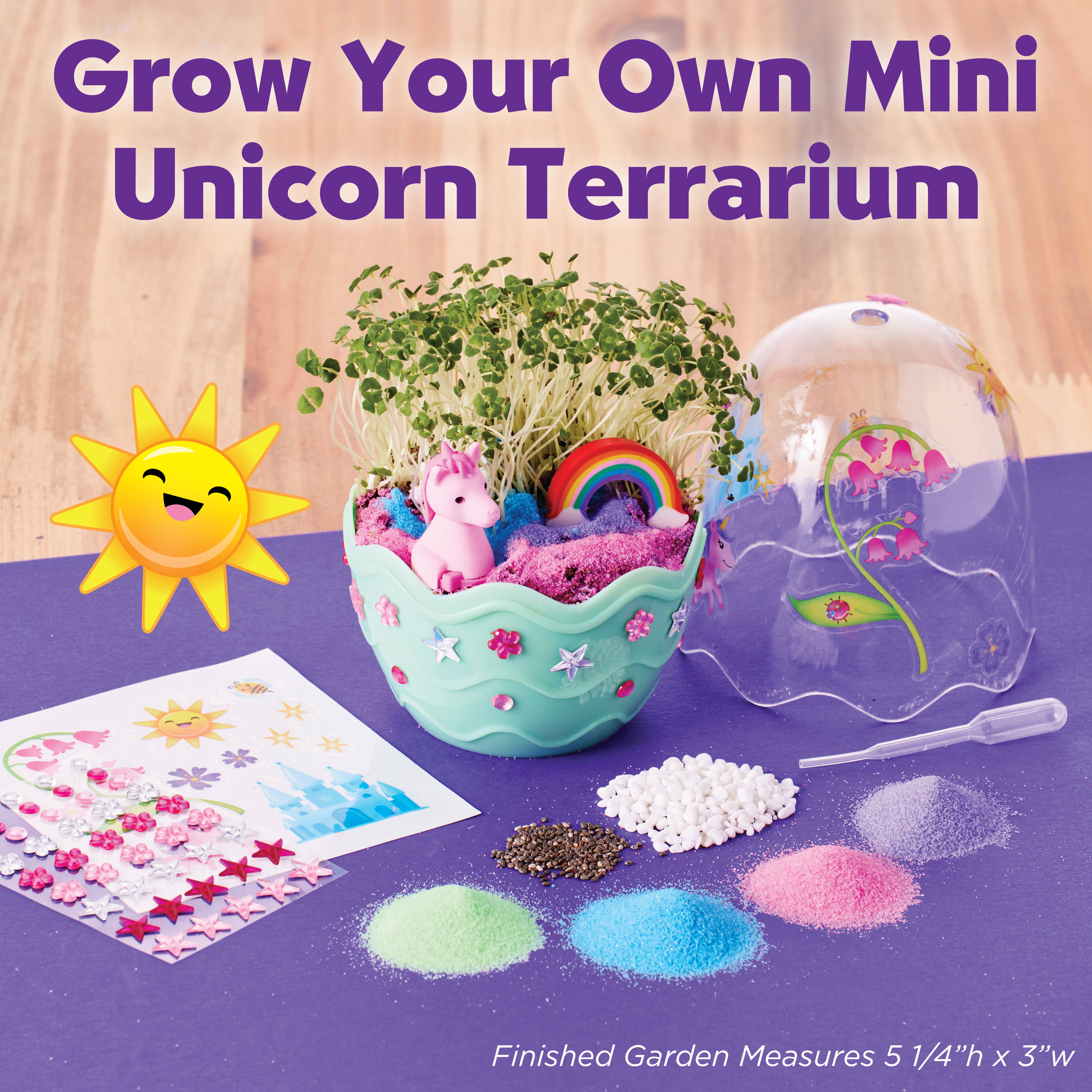 Faber-Castell / Creativity for Kids - Wholesale DIY Craft Kit - Kids - Grow a Mini Garden – Unicorn - DIY Craft Kit for Kids2