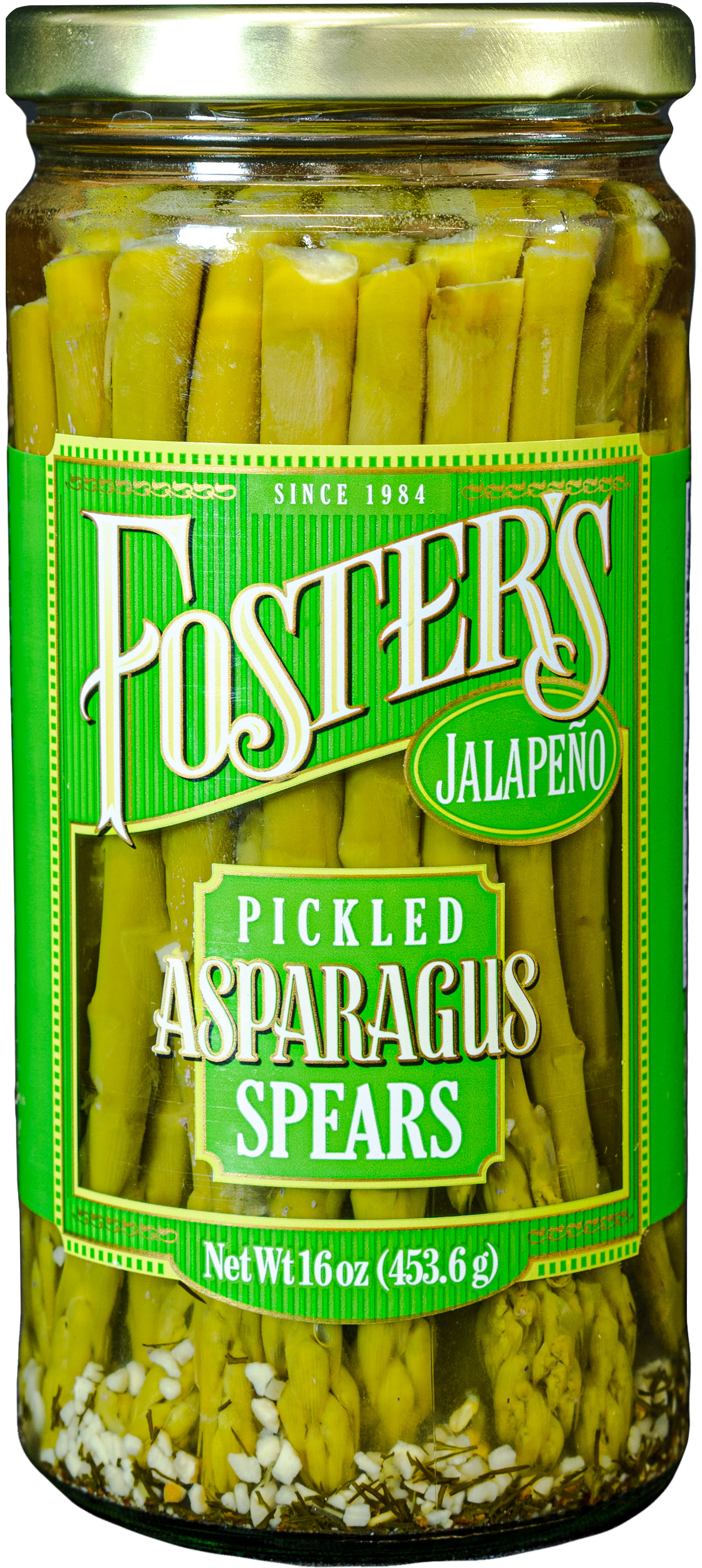 Foster's Pickled Products - Wholesale Pickled Vegetables - Foster's Pickled Asparagus - 16oz (6 pack)8