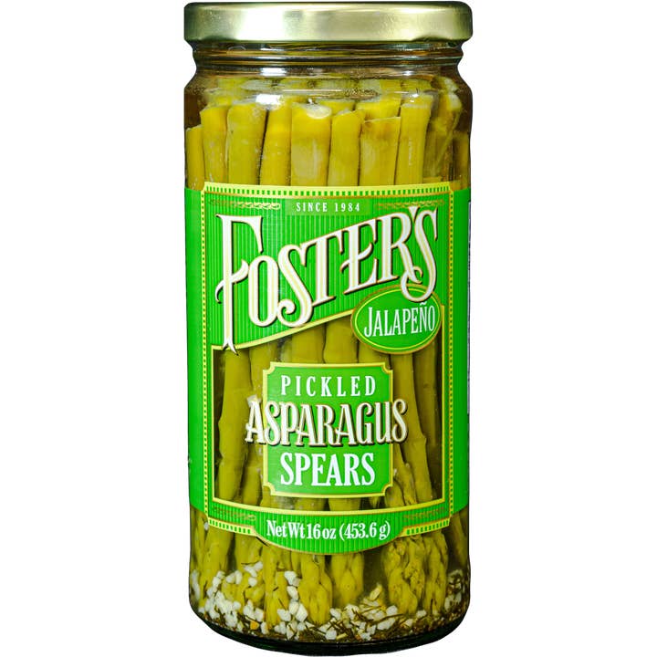Foster's Pickled Products - Wholesale Pickled Vegetables - Foster's Pickled Asparagus - 16oz (6 pack)8
