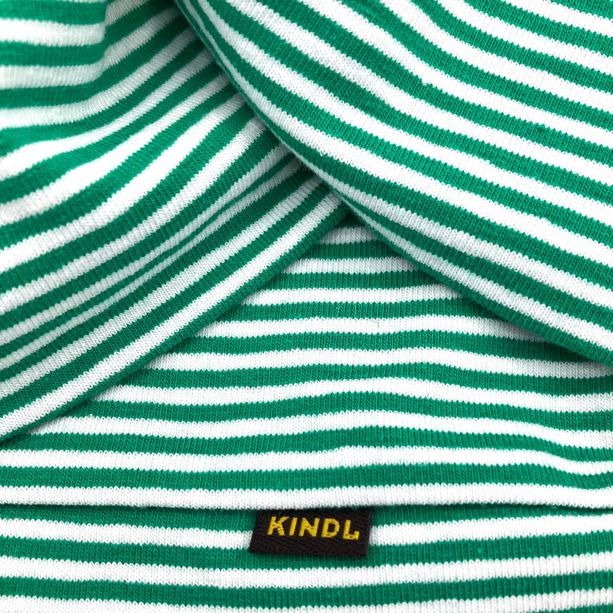 KINDL wien - Wholesale Fashion Headband - Women's - Headband Stripes Maritime Green White Cotton Jersey3