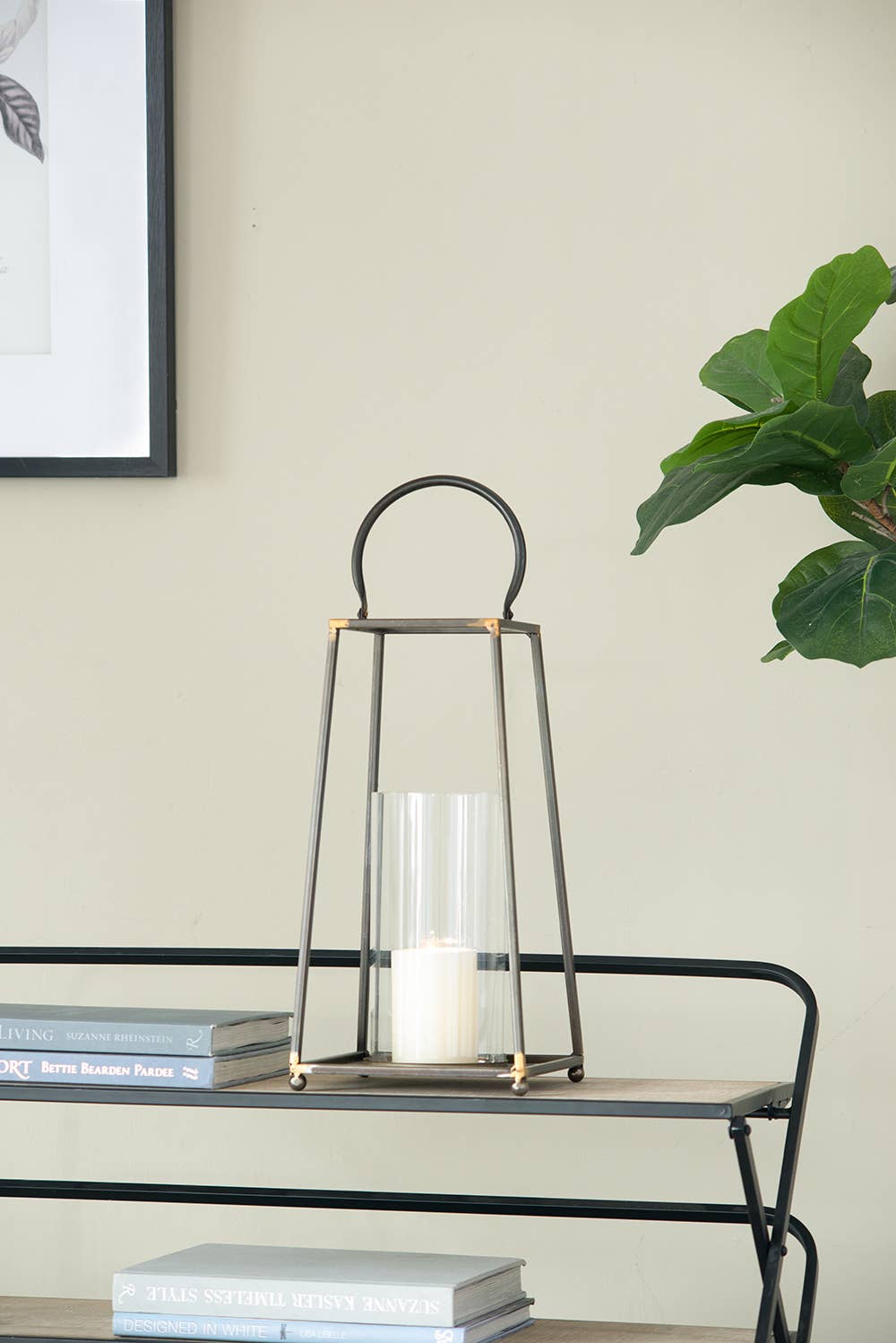 A&B Home Group Inc. – wholesale Lantern – 8x8x16.5" Rustic Charm Iron Lantern9