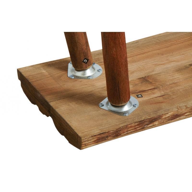 Aubry Gaspard - Wholesale Bench - Stained oak bench1