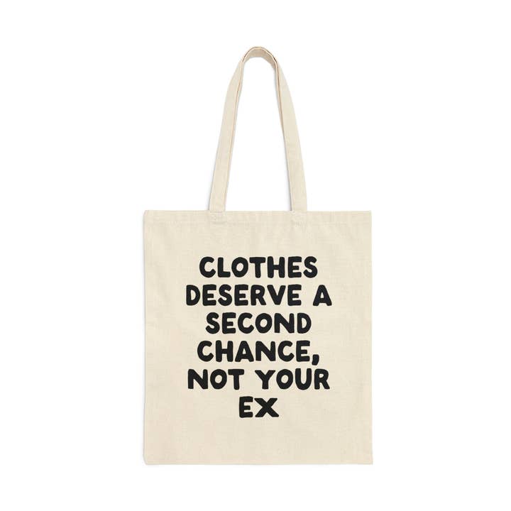 second chance tote bag for wholesale by MOLLY SMILES