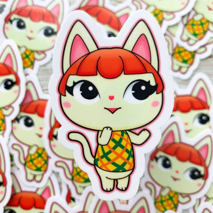 Trash Goblin - Wholesale Sticker - Felicity Animal Crossing Vinyl Sticker / New Horizons / ACNH / Waterproof
