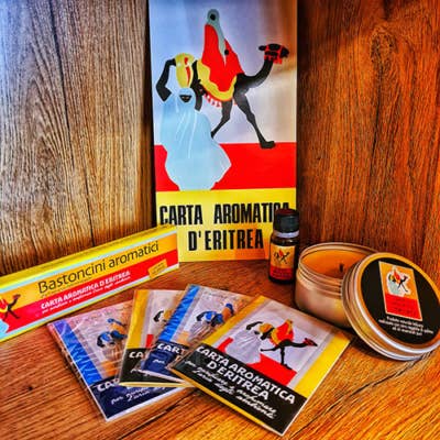 Ritual Scent - Wholesale Incense - Carta Aromatica d’Eritrea Blù BLUE Incense Paper Booklets3