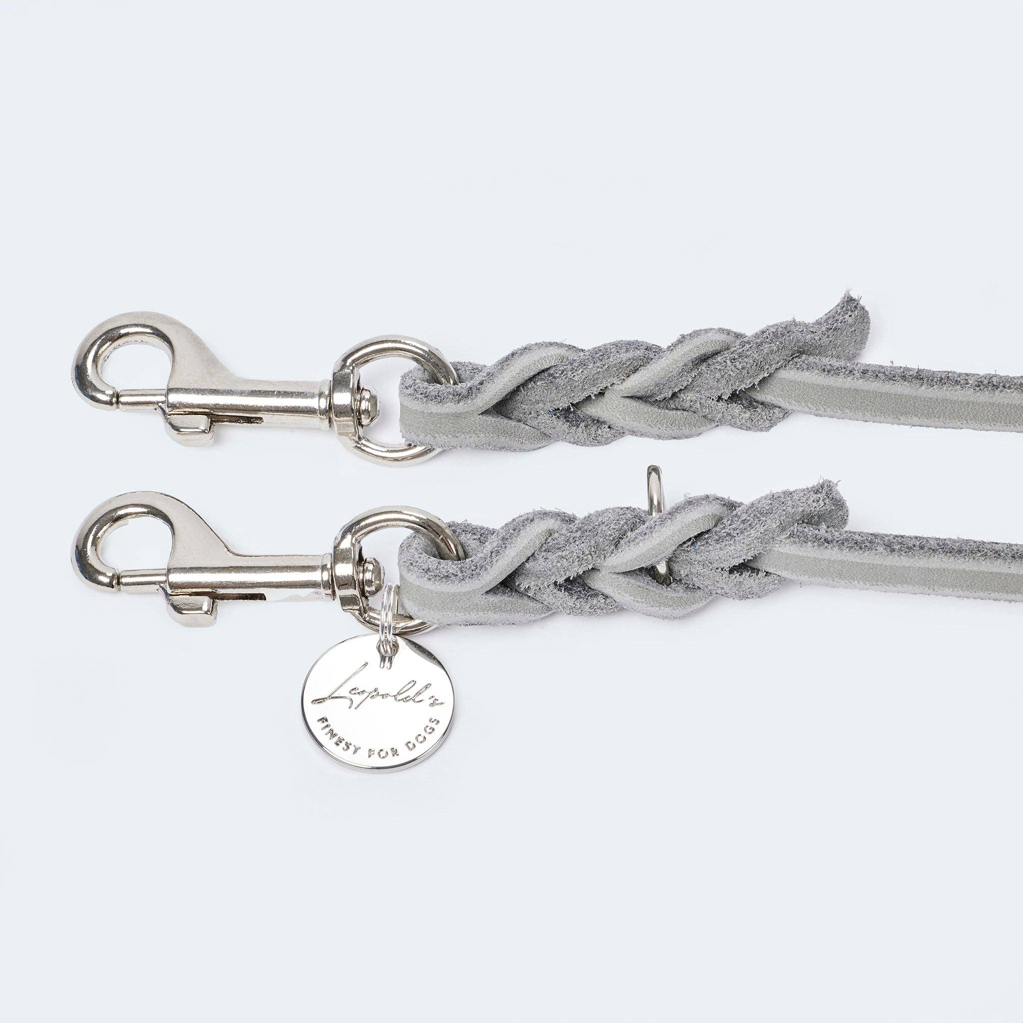 ​​Leopold's Finest for dogs - Wholesale Pet Leash - Dog - Adjustable lead leash made of greased leather8