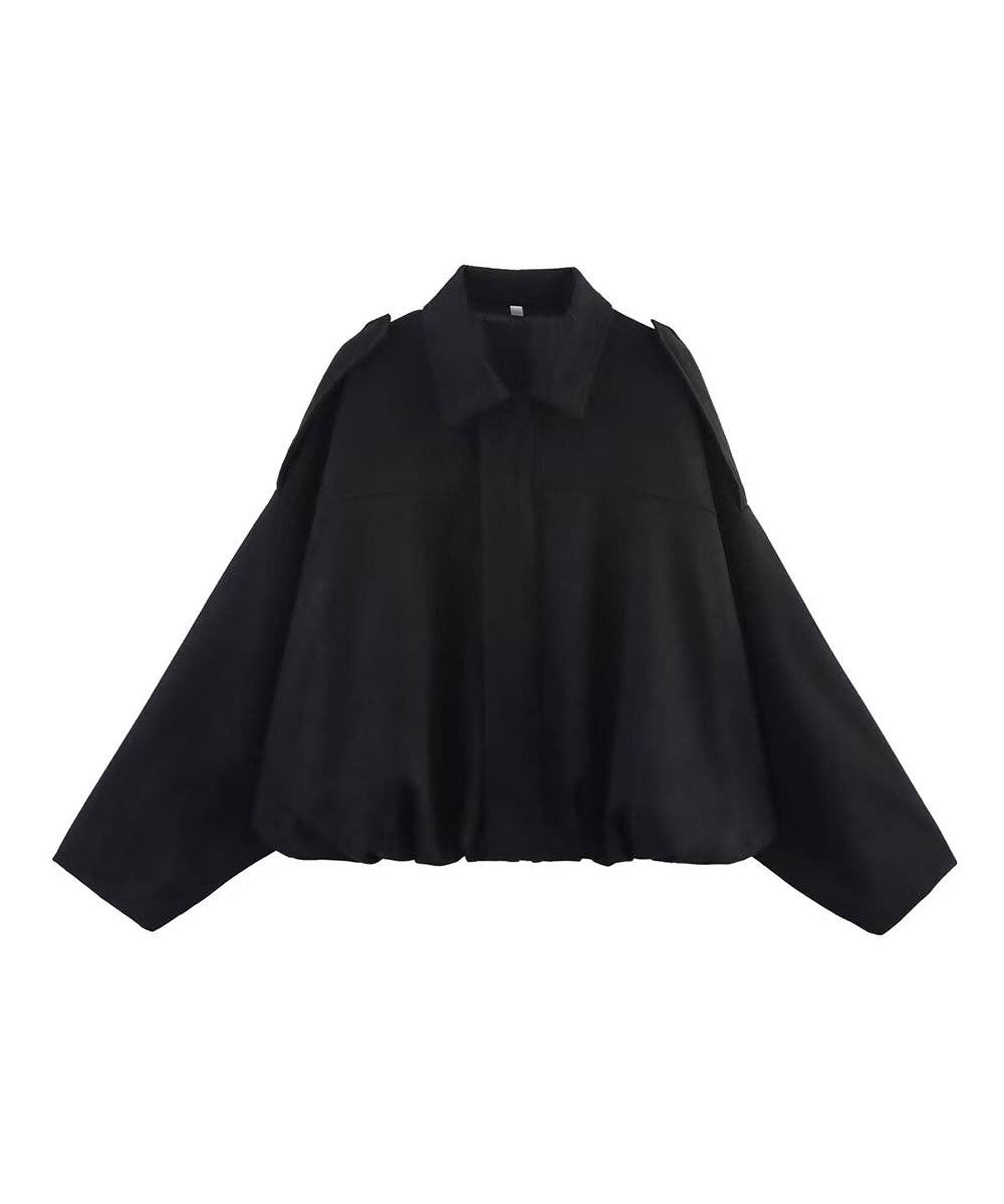 Aria Romance - Wholesale Jacket - Women's - Suede Texture Lapel Jacket12