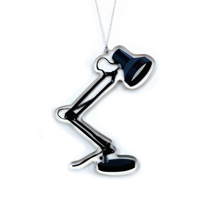 Adorno de Navidad de lámpara negra de Pixar para venta al por mayor de Drawn Goods