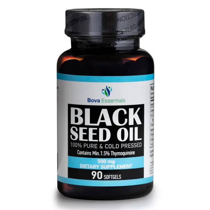 HalalEveryDay - Wholesale Oral supplement/vitamin - Black Seed Oil SoftGel Capsules 500mg - 90 Count5