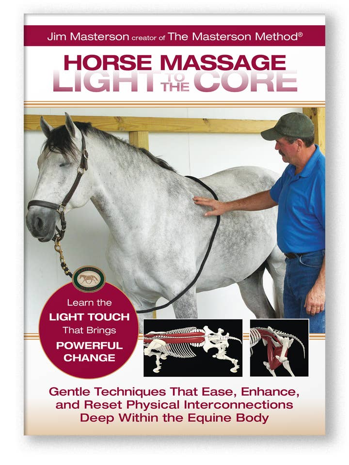 Horse Massage: Light to the Core (DVD or Streaming Video) for wholesale by Trafalgar Square Books