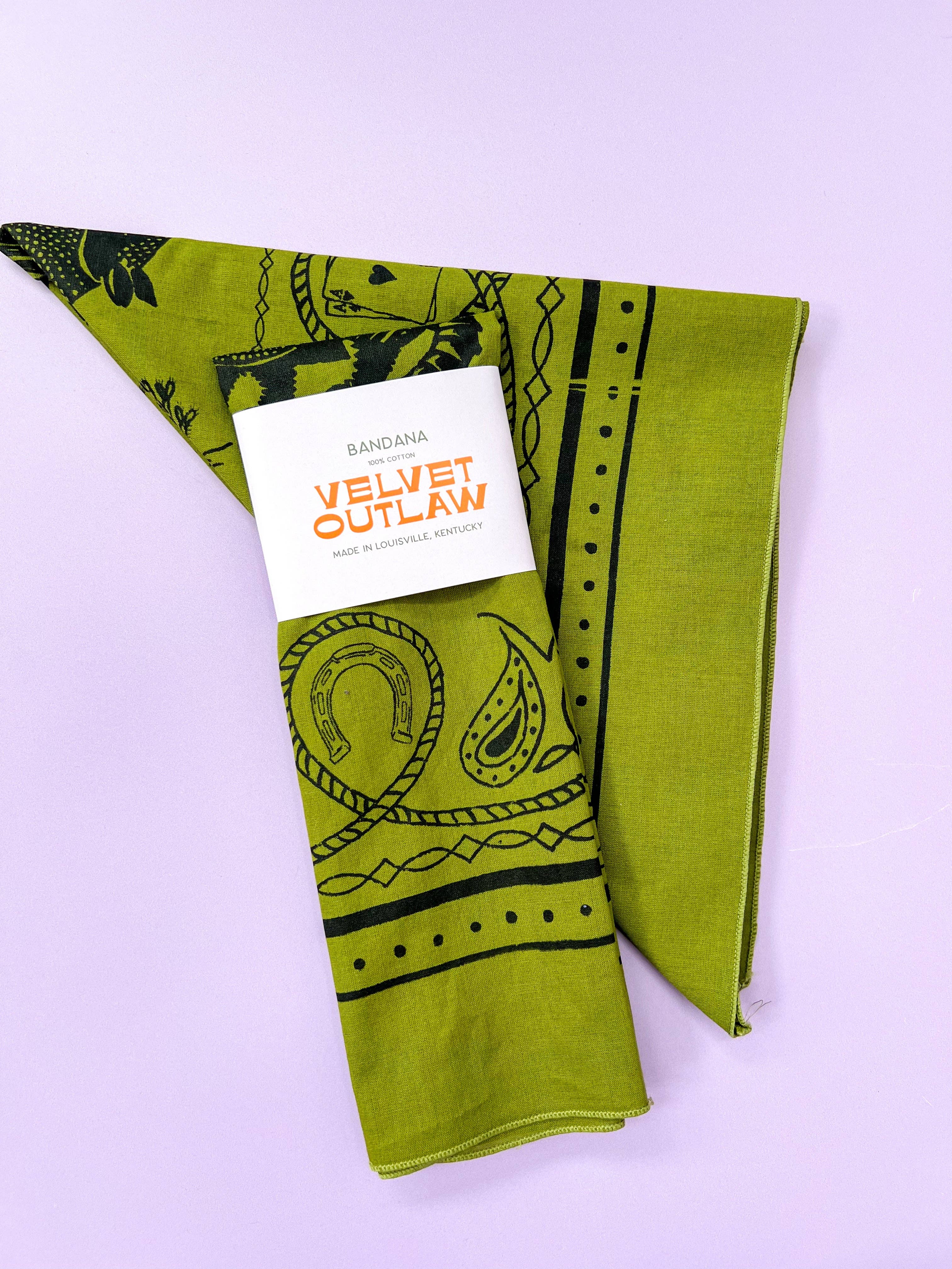 Velvet Outlaw - Wholesale Bandana - Unisex - Armadillo Cotton Bandana - Multiple Colors14