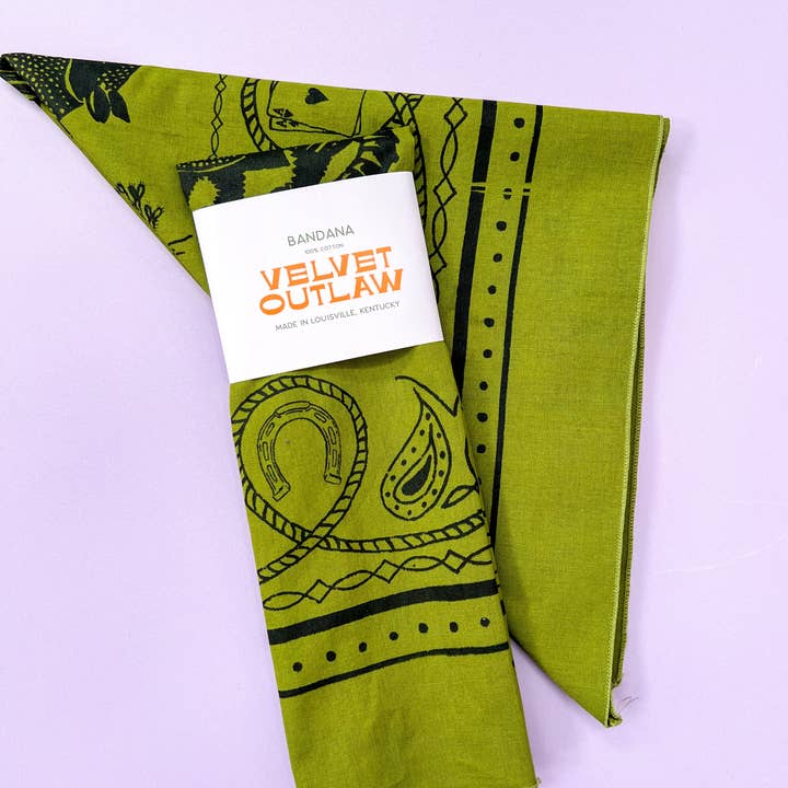 Velvet Outlaw - Wholesale Bandana - Unisex - Armadillo Cotton Bandana - Multiple Colors14