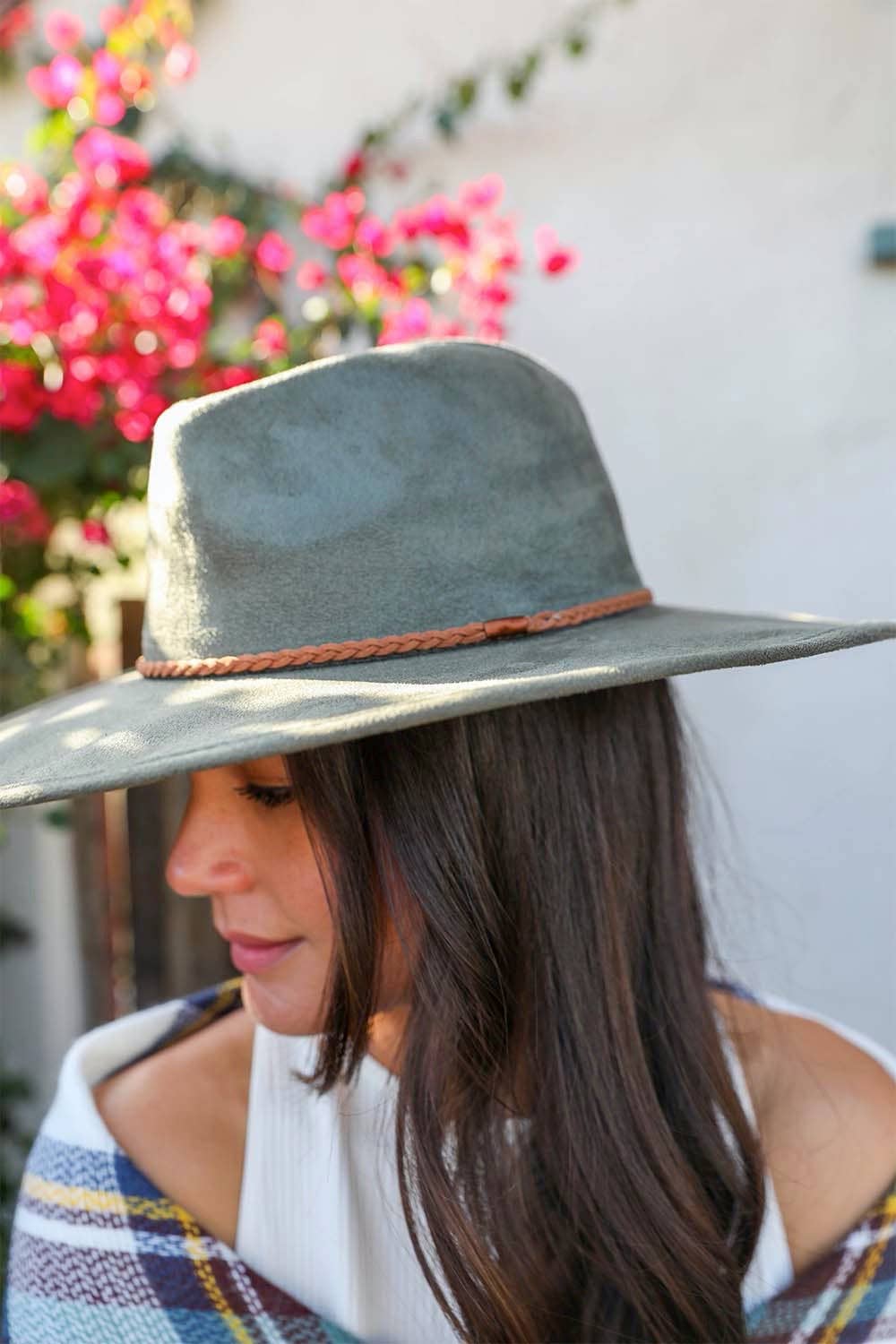 Leto Accessories - Vendita all'ingrosso Fedora - Donna - Cappello bolero intrecciato a tesa larga2