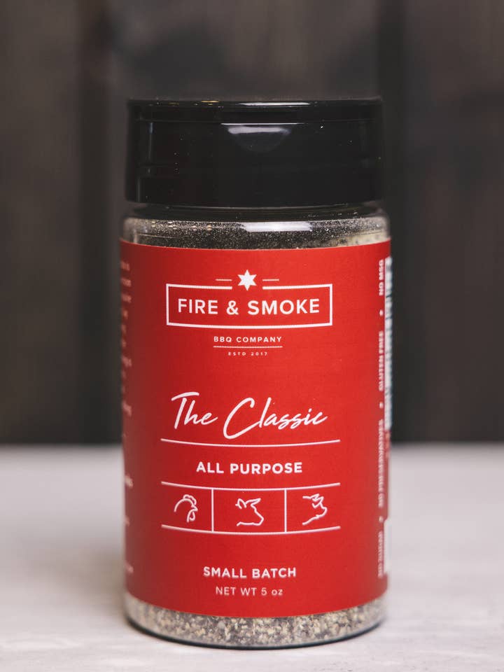 The Classic for wholesale by Fire & Smoke BBQ Company