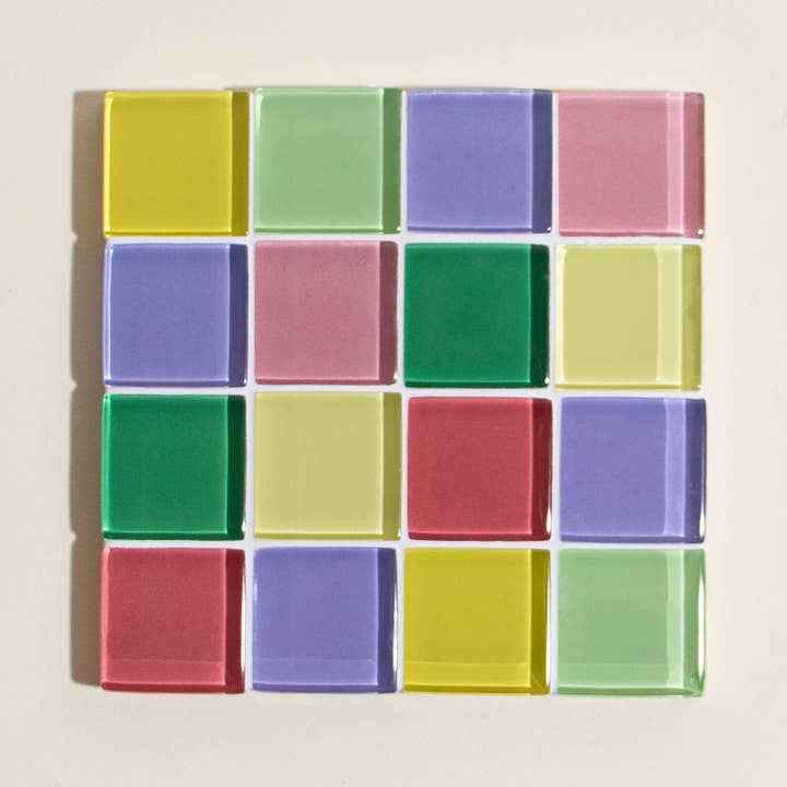 GLASS TILE COASTER - The Summer Sprinkles and other Purchase Wholesale glass drink coasters. Free Returns & Net 60 Terms on Faire trending on Faire.