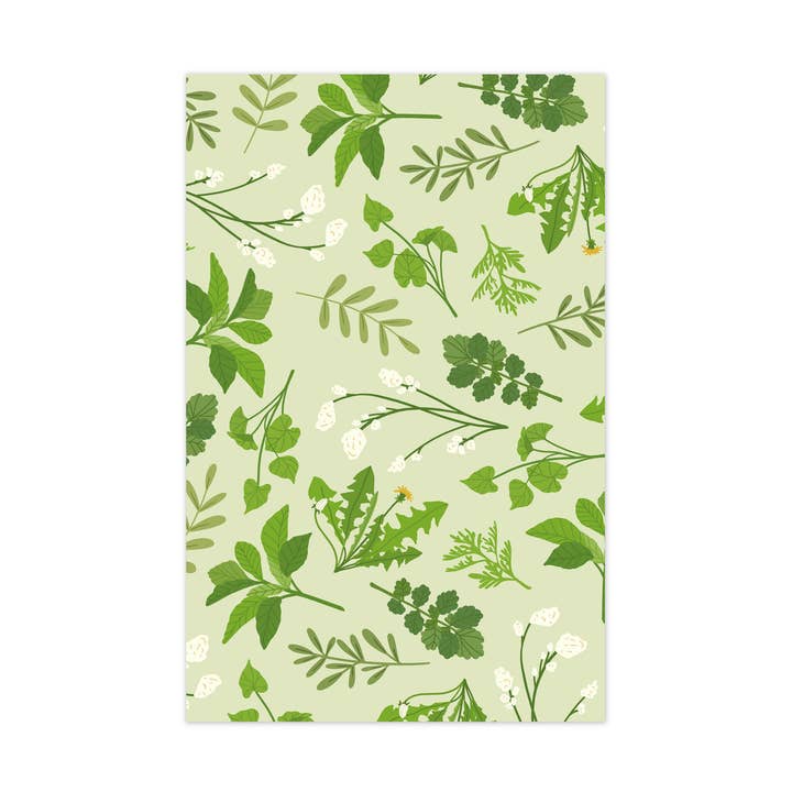 Mini card pattern herbs for wholesale by Muchable