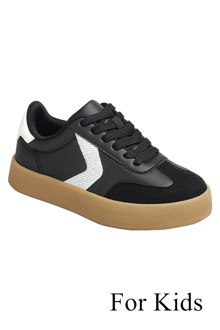 FASHION EMPORIO - Wholesale Lifestyle Sneakers - Kids - Kids Lace up Sneaker Shoes FL-PADDLE-28K6