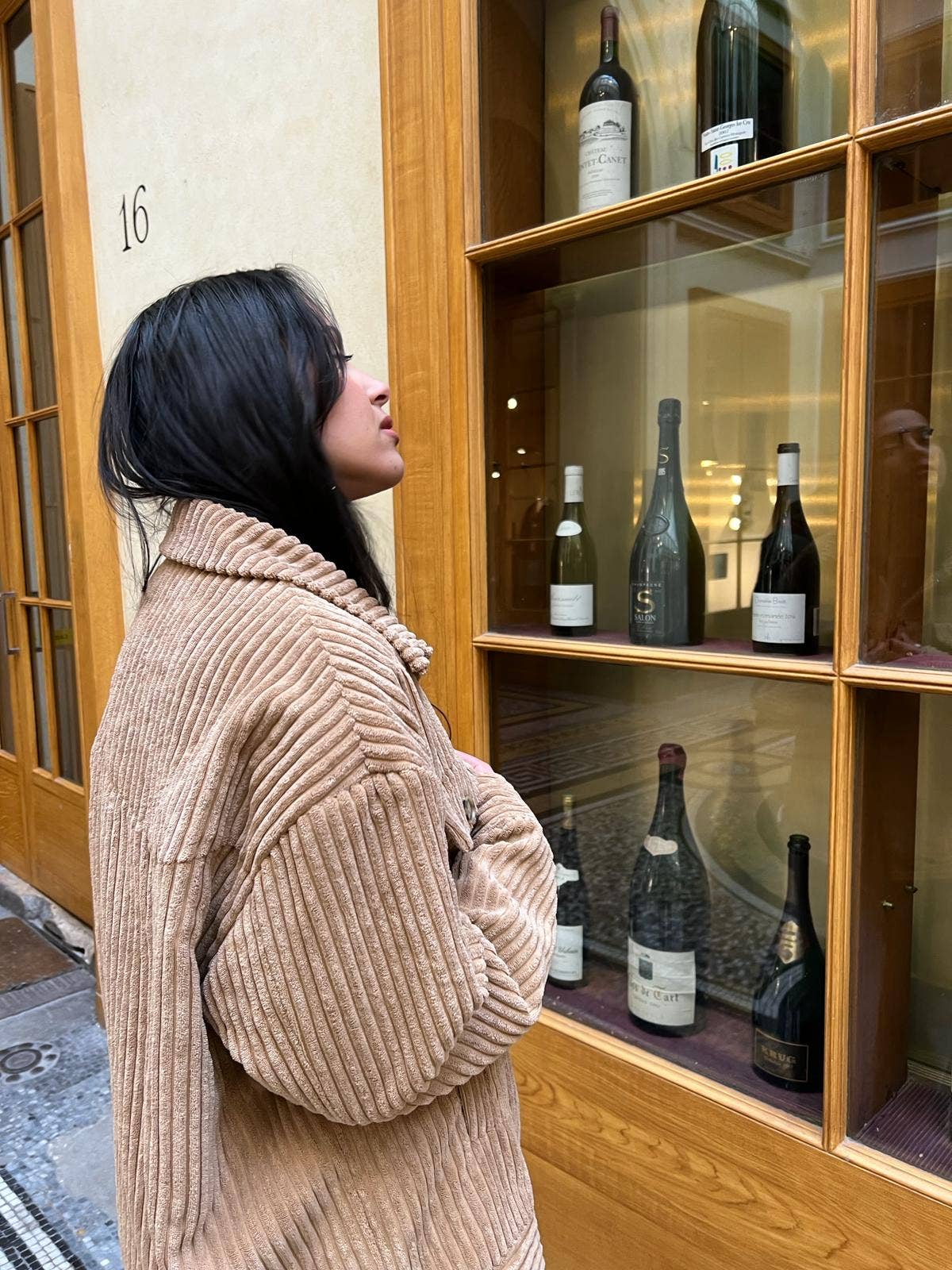 KZELL PARIS – Blusão - Mulher por atacado – Jaqueta de veludo cotelê feminina9