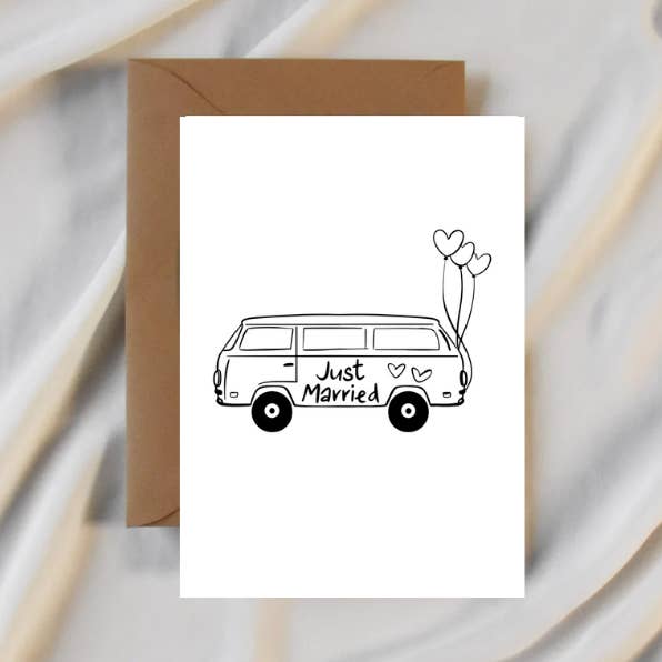 Just Married Card and other Purchase Wholesale just married. Free Returns & Net 60 Terms on Faire trending on Faire.
