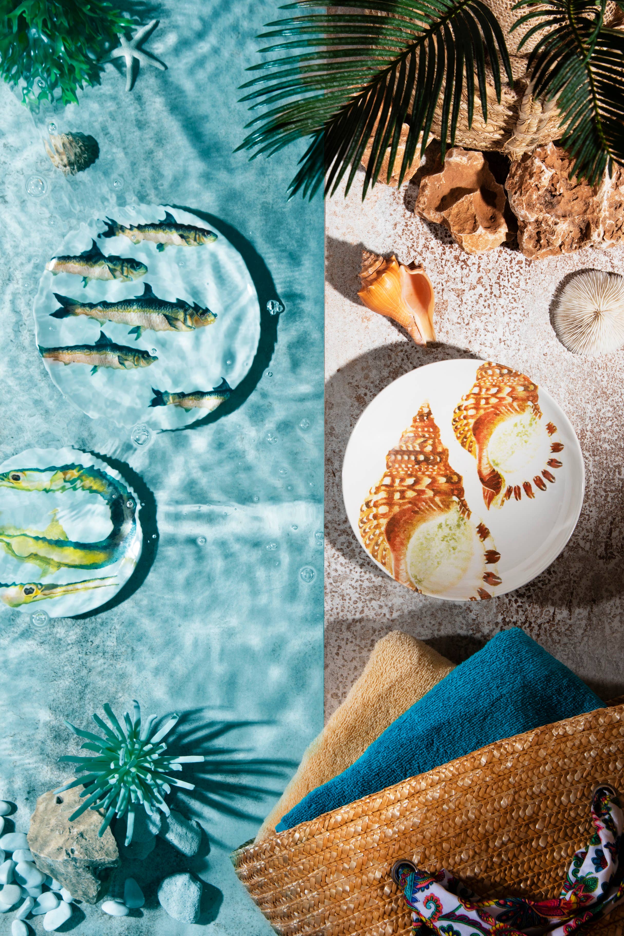 multicolour 18-Piece Portland Dinnerware Set for wholesale on Faire4