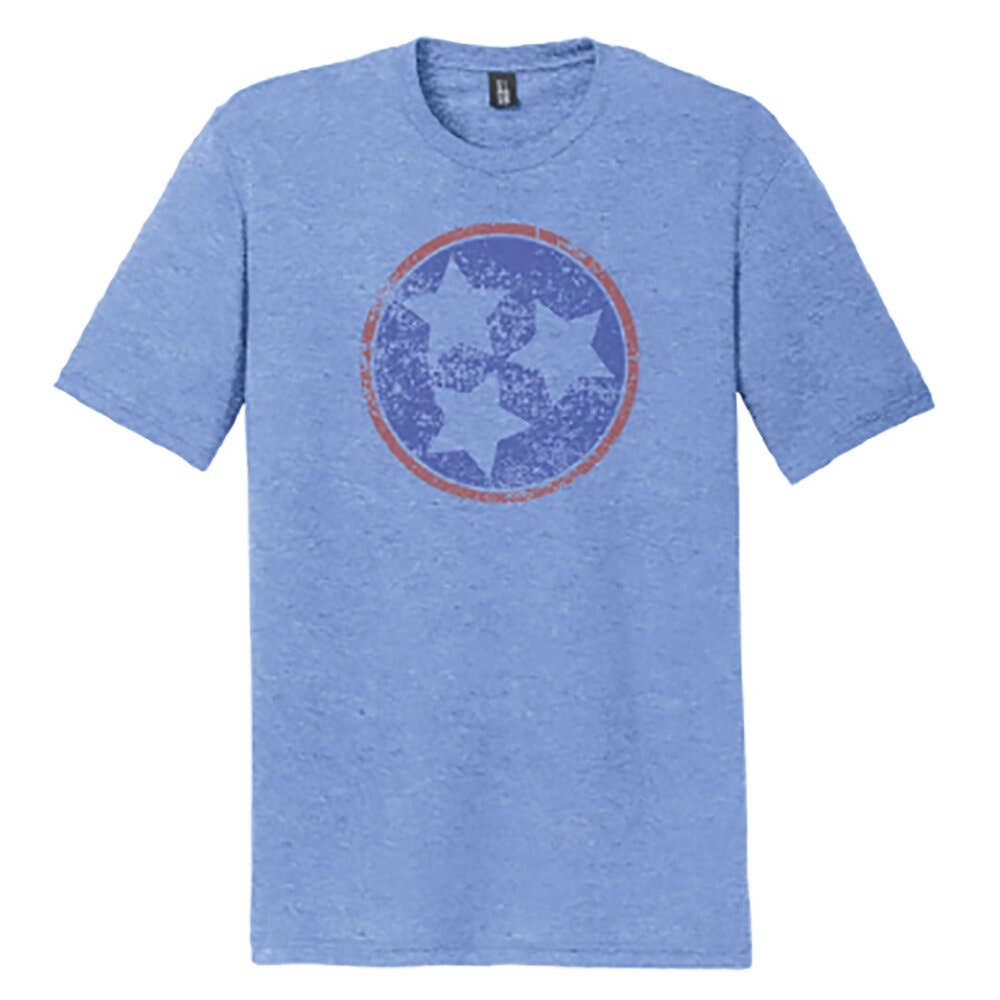 Cotton Mule - Wholesale Screen Printed T-Shirt - Unisex - Tennessee Tristar T-Shirt0