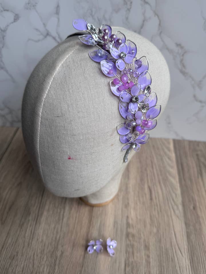 Lilla e Argento per la vendita all'ingrosso da parte di Preciuspearls