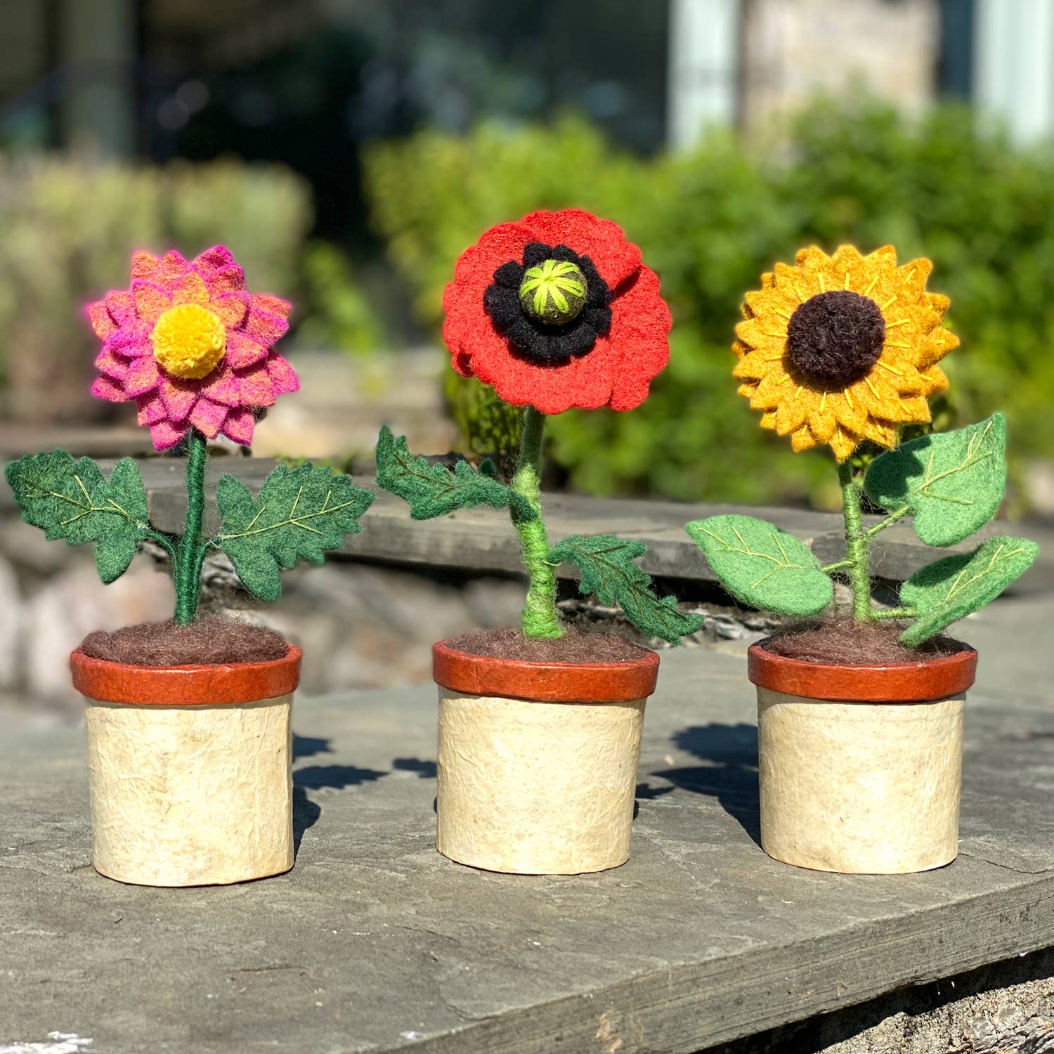 dZi Handmade - Wholesale Artificial Flowers - Sunflower Potted Flower3