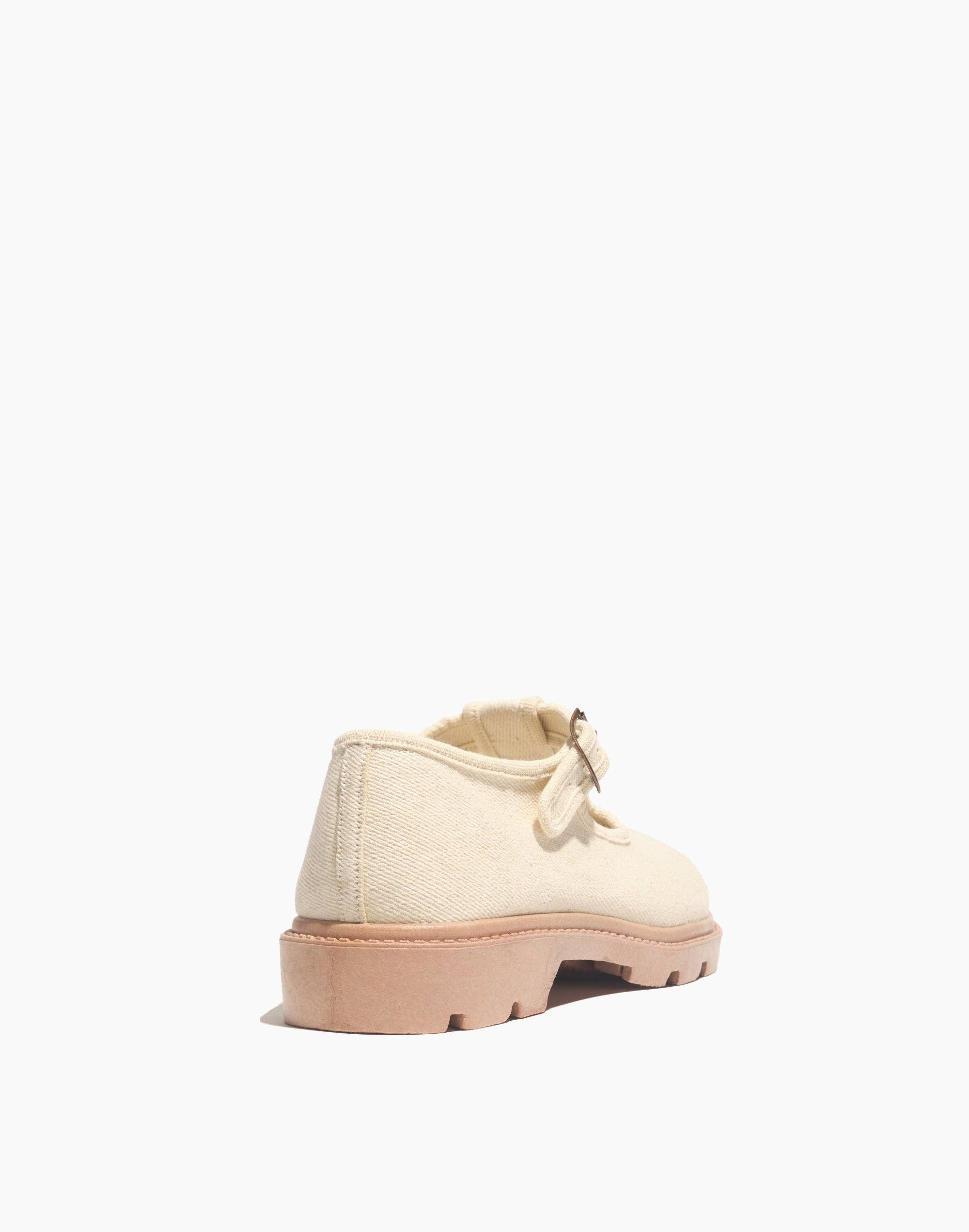 Small Lot - Wholesale Flats - Women's - Natural | Lug Sole Mary Jane2