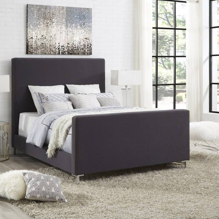 Dean Linen Bed for wholesale by Inspired home