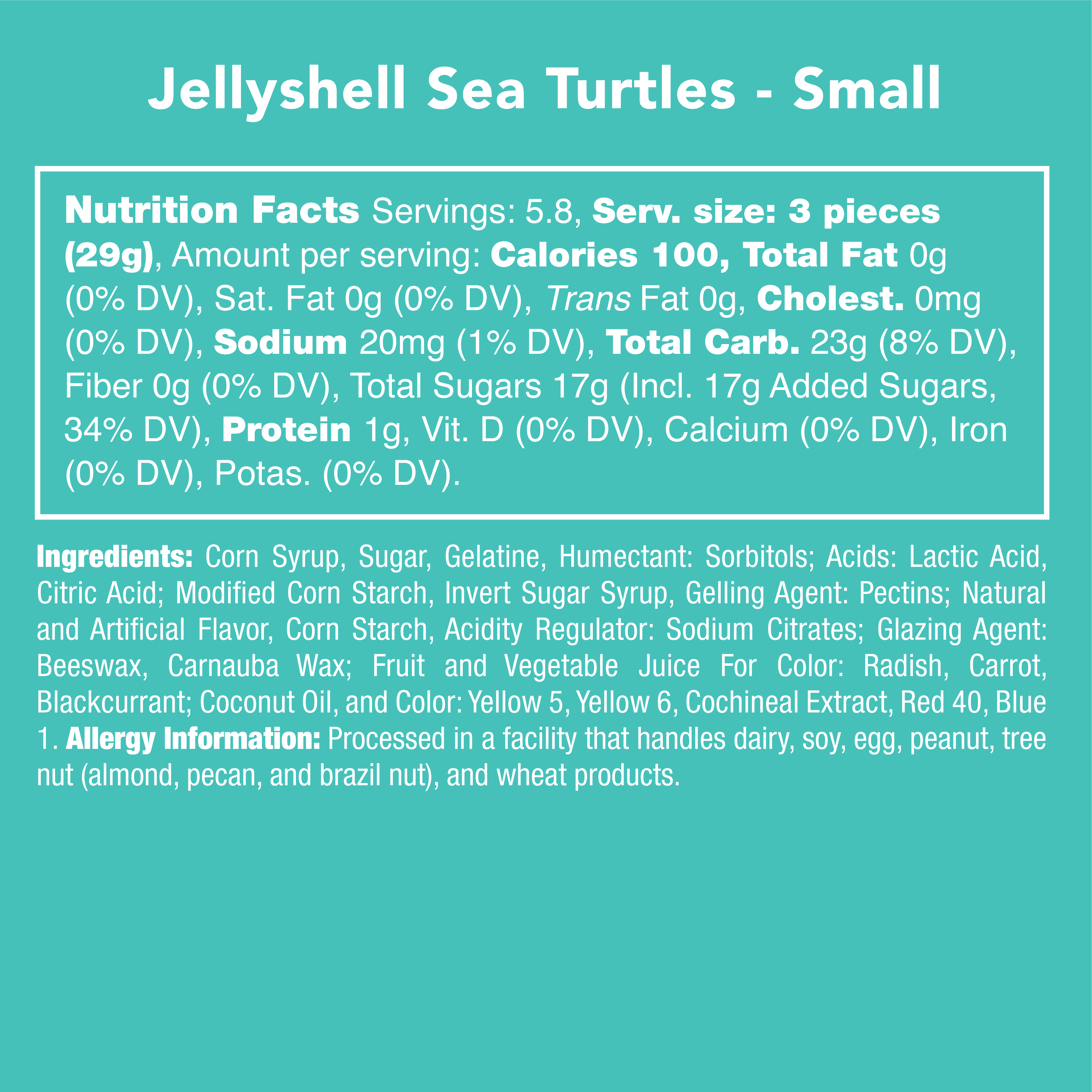Candy Club - Wholesale Gummy - Jellyshell Sea Turtles4