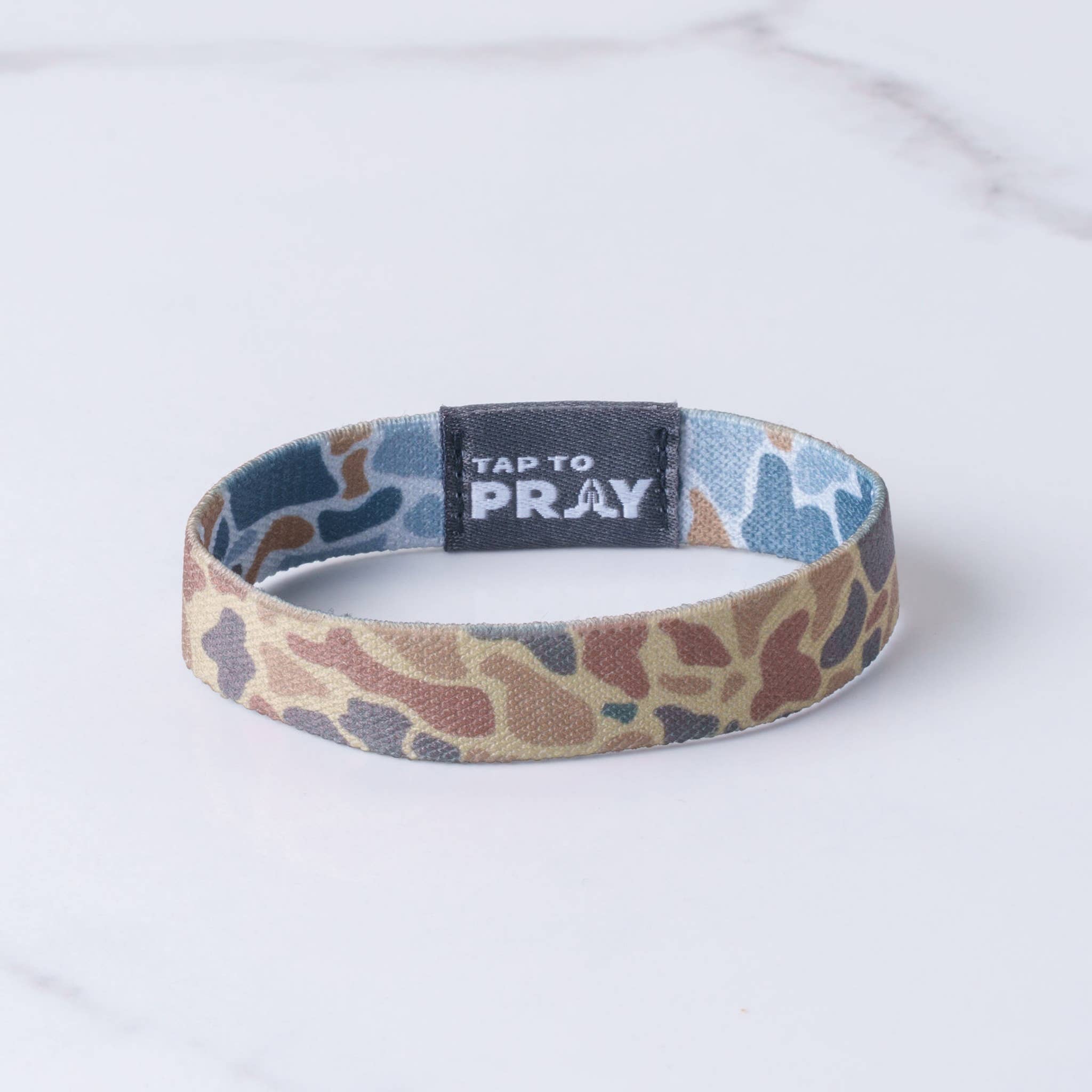 Versible - Wholesale Wristband - Tap To Pray™ Wristbands - River Rock Camo Sahara and Copper2