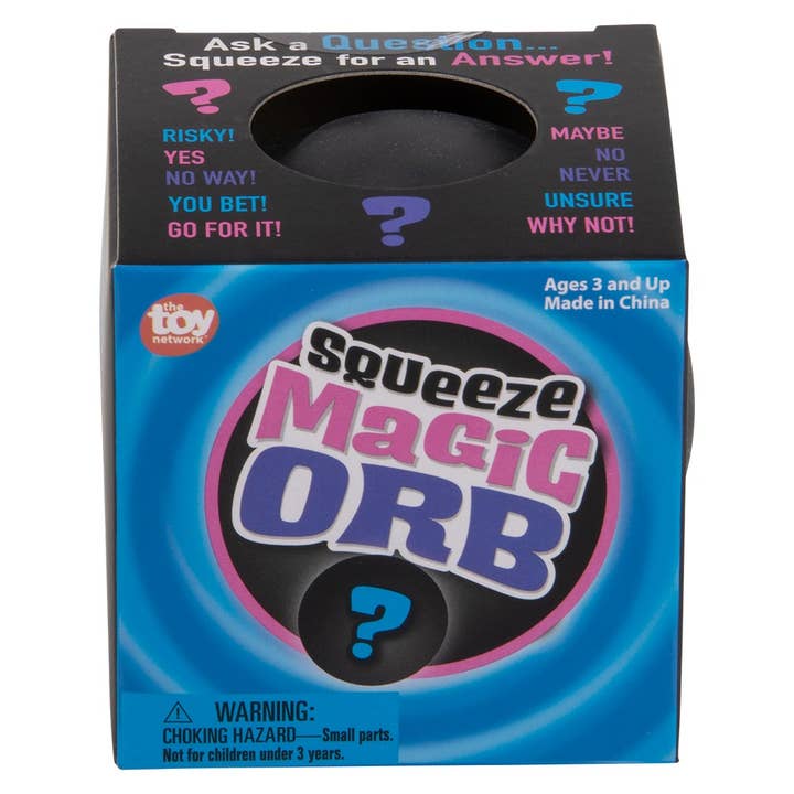La Luna Bella - Toys - Wholesale Classic Toy - Kids - Squeeze Magic Answering Orb 2.75" 12ct - LLB Toys4
