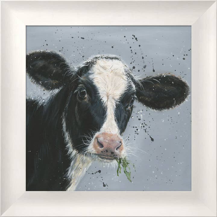 Impression encadrée Clara Signature (26 « x26") pour la vente par Bree Merryn Art Ltd