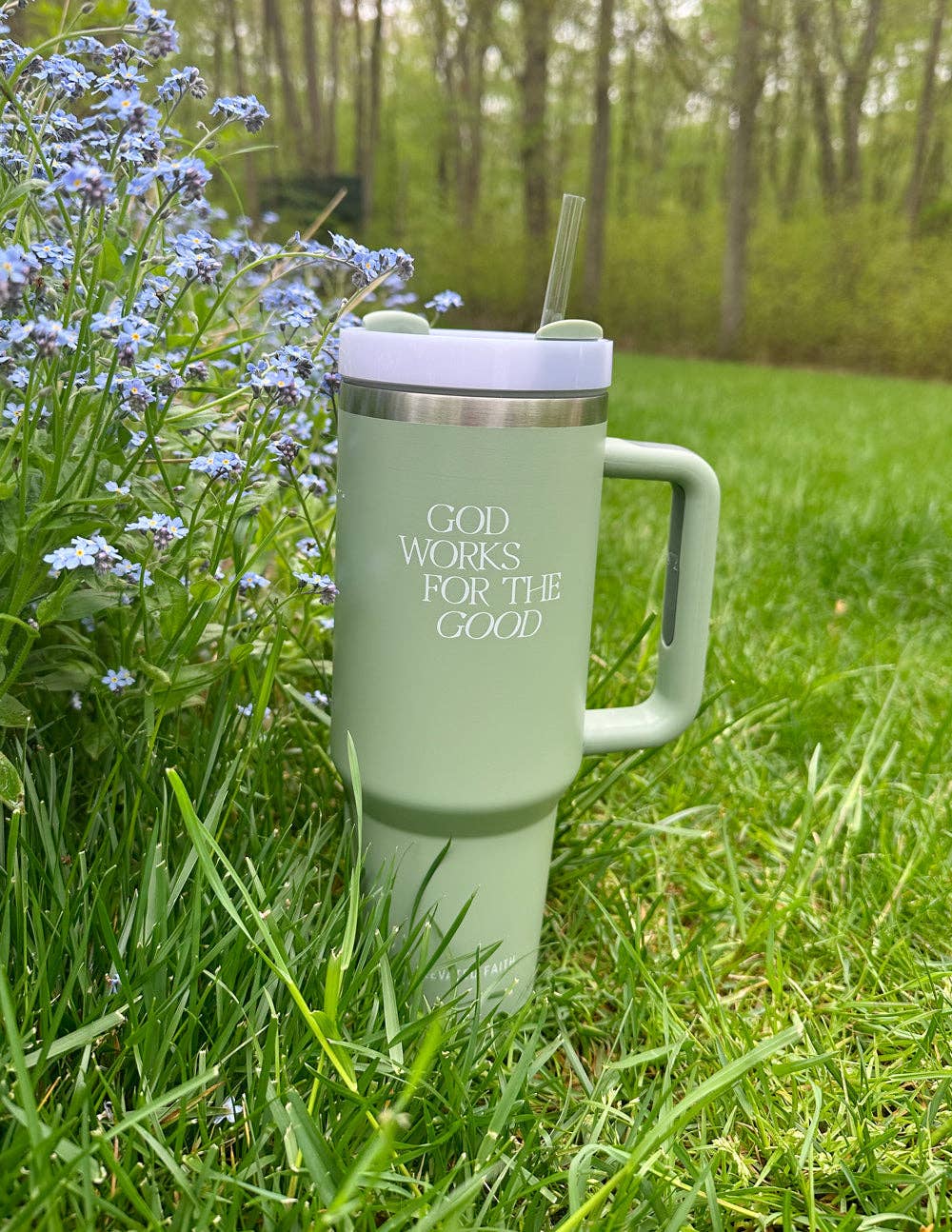 Elevated Faith - Wholesale Insulated Mug/Tumbler - God Works for the Good 40 oz Tumbler7