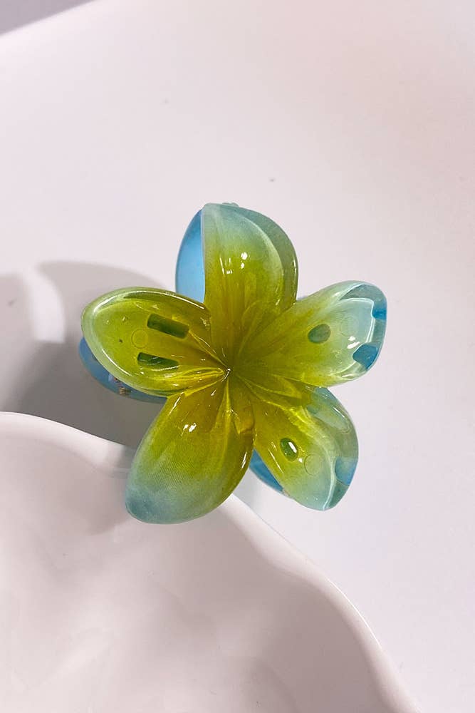 UNISHE - Wholesale Hair Clip - Women's - Floral Decor Hair Clip MOQ 5pcs ZK16141