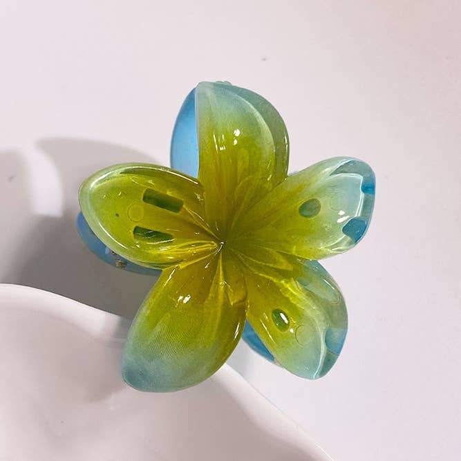 UNISHE - Wholesale Hair Clip - Women's - Floral Decor Hair Clip MOQ 5pcs ZK16141