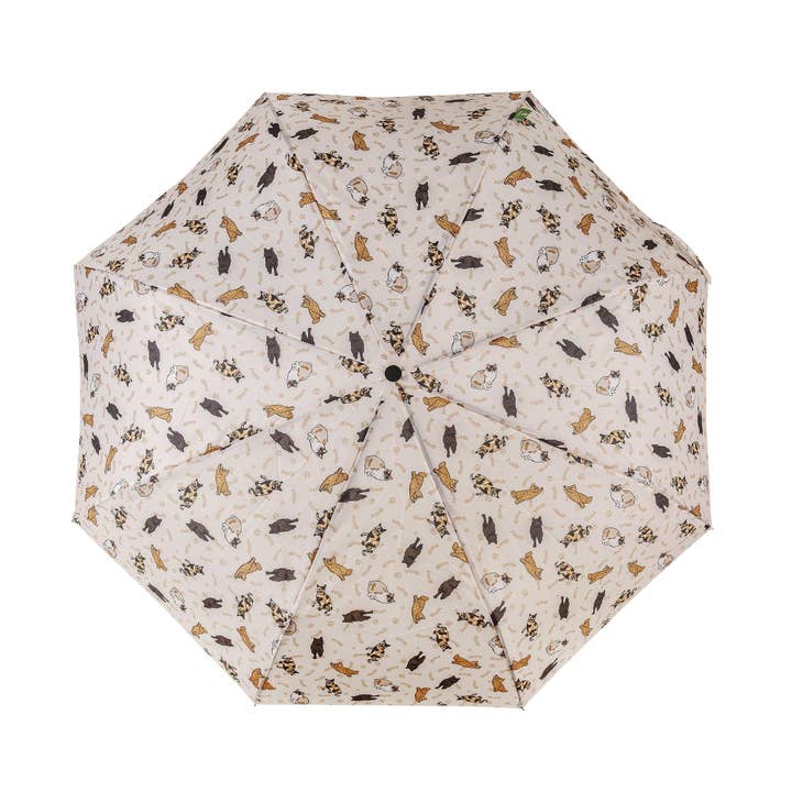 Eco Chic - Wholesale Umbrella - Unisex - Eco Chic Folding Automatic Umbrella Beloved Cats1