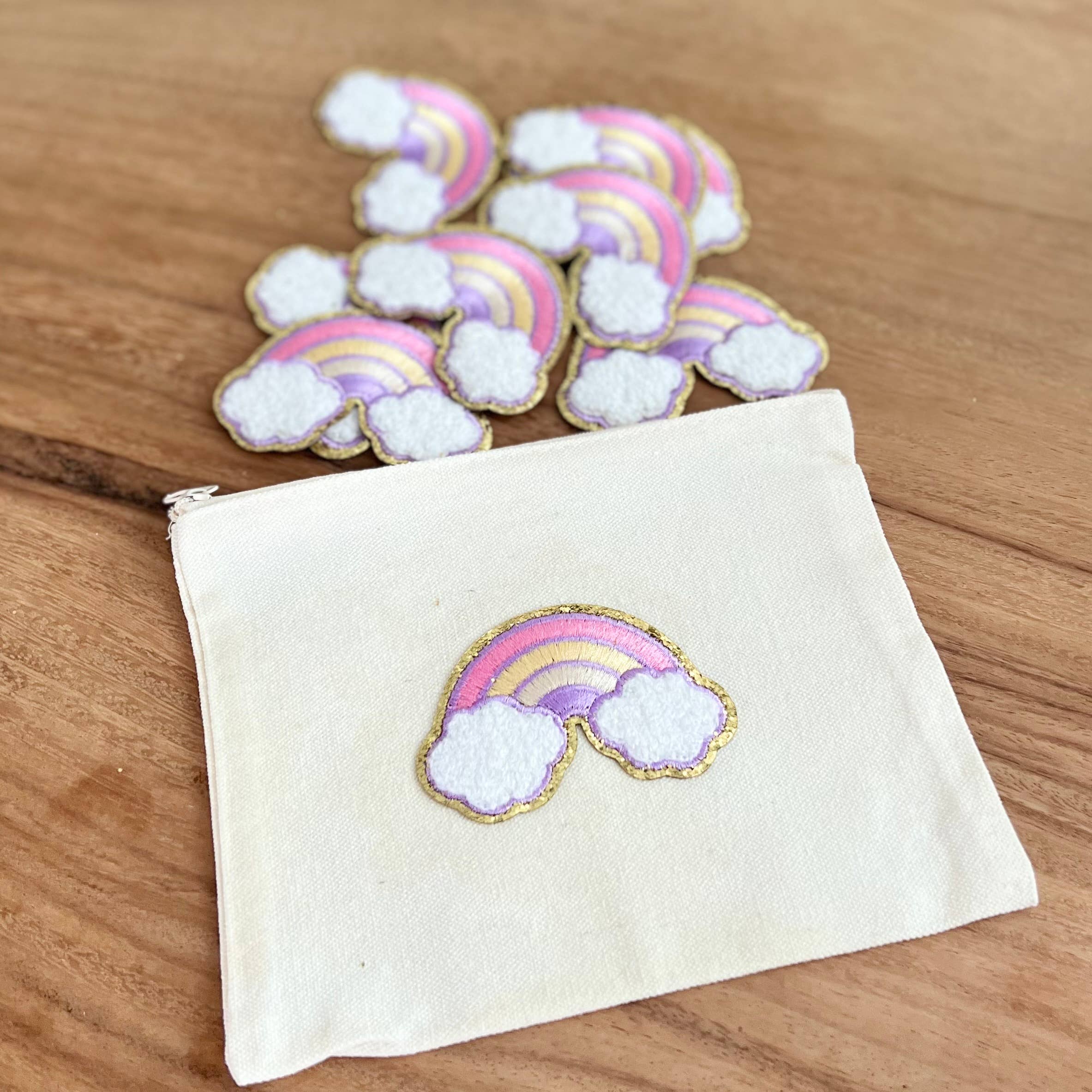 Palmy Pineapple - Wholesale Patch - Chenille Rainbow Patch | Self Adhesive2