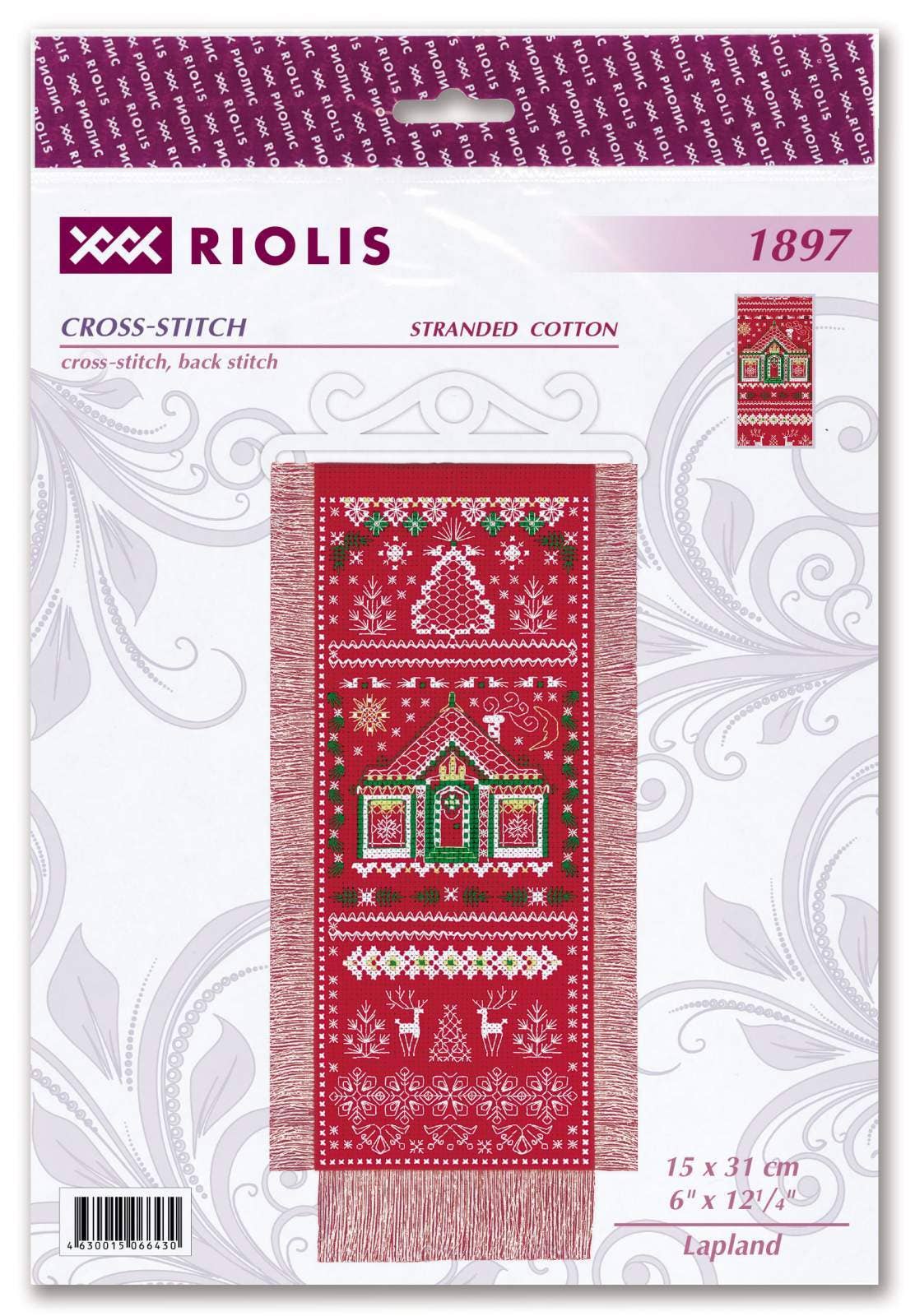 RIOLIS - Wholesale Embroidery/Cross Stitch Supplies - Cross Stitch Kit From Riolis 1897 Lapland1