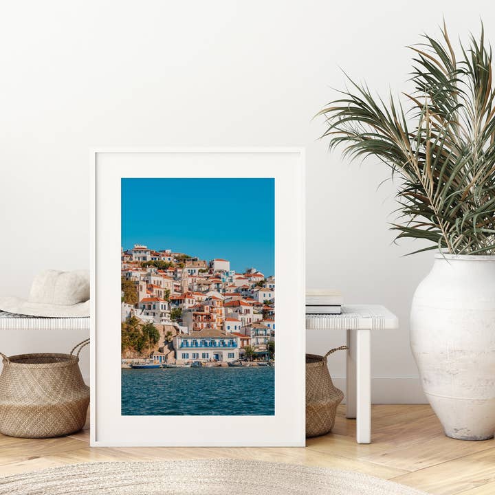Natasha Riha Photography - Wholesale Photograph - Town of Skopelos II | Fine Art Photography Print1