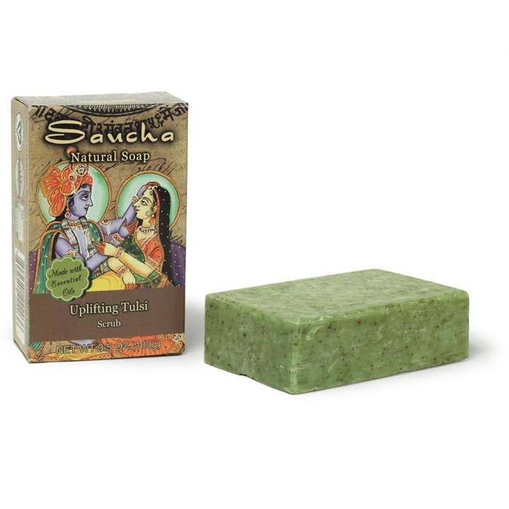 Prabhuji's Gifts - Wholesale Retailer Display - Beauty & Wellness - Opening Bundle - Saucha Natural Soap - Display Rack3