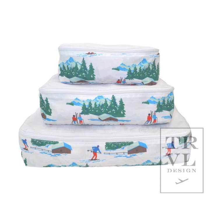 Luxe Ski Packing Squad - Packing Cubes Hit the Slopes *New! for wholesale by TRVL Design