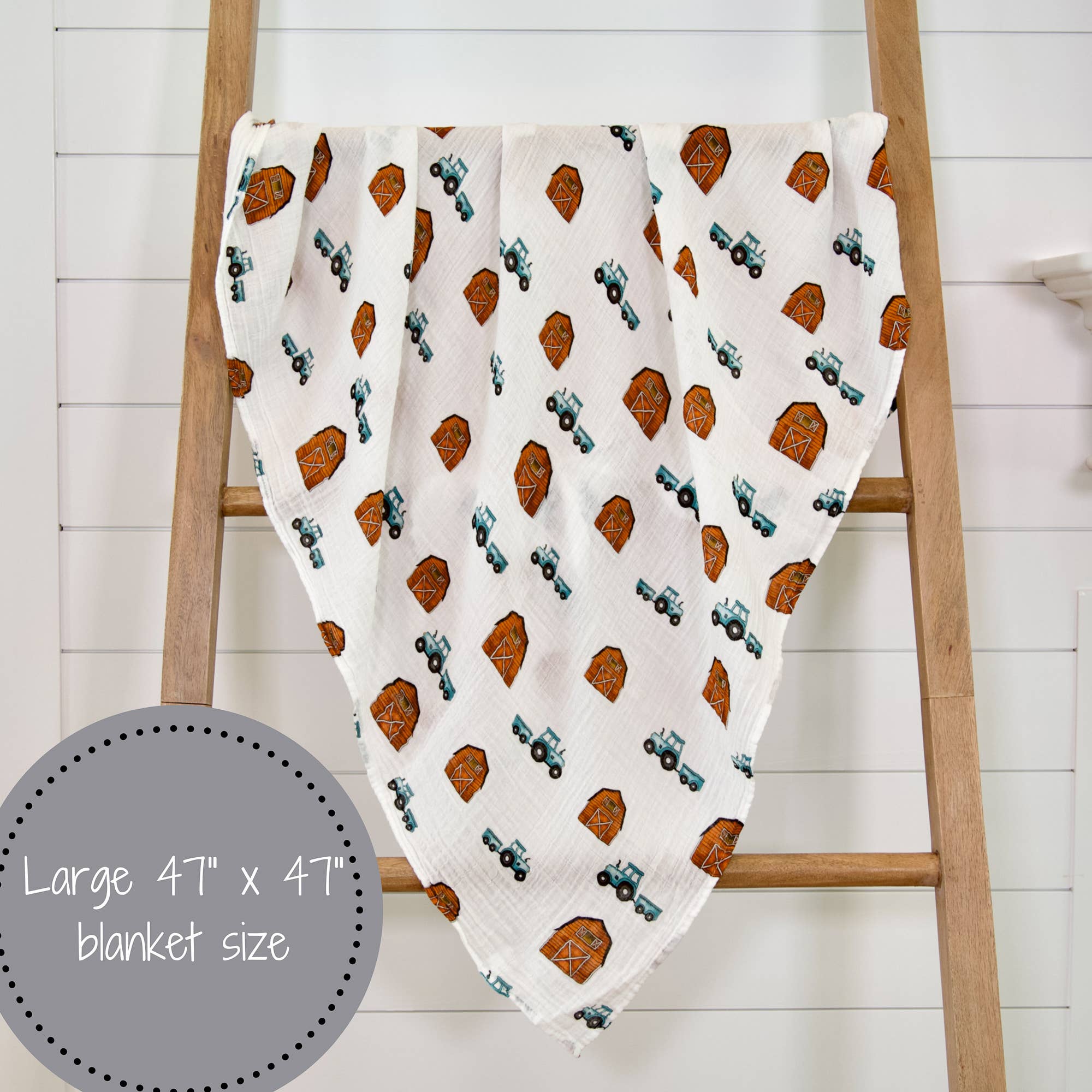 LollyBanks - Vente Lange – bébé - Couverture emmaillotage en mousseline pour bébé How We Roll6