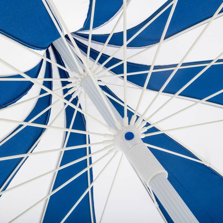 Soake – wholesale Beach Umbrellas – Soake Garden Parasol Pagoda Navy Cream