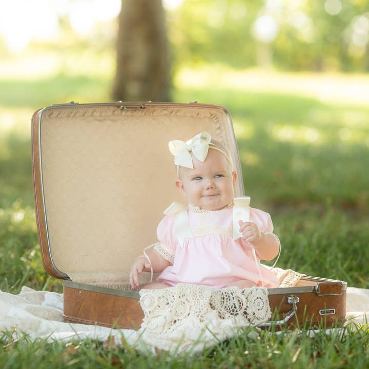 Posh Pickle - Wholesale Bodysuit (Non-Footed) - Baby - Bristol Pink Heirloom Bubble7