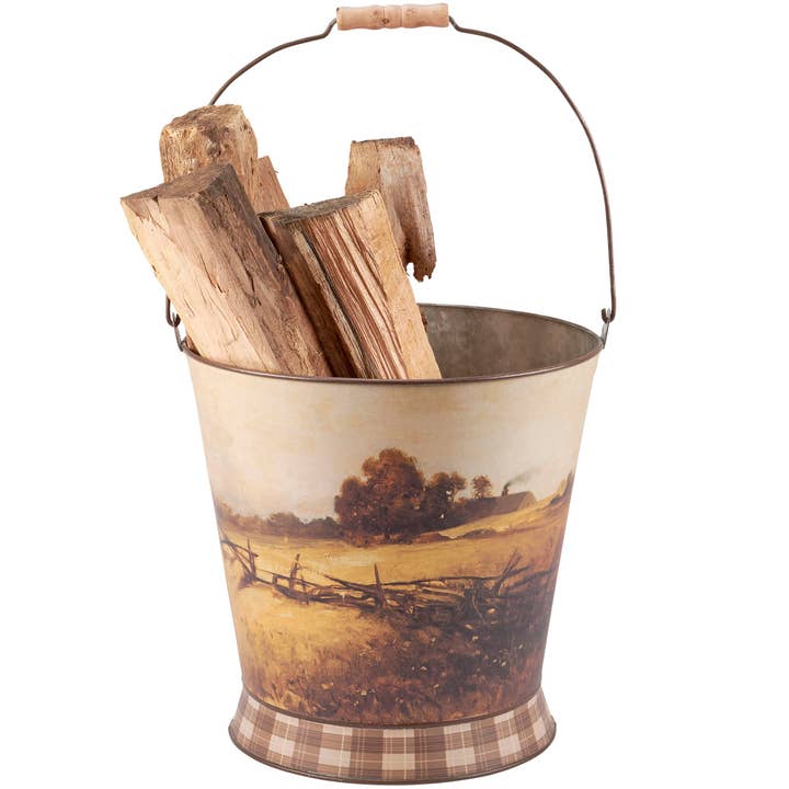 Rural Farmland Bucket for wholesale by Primitives by Kathy